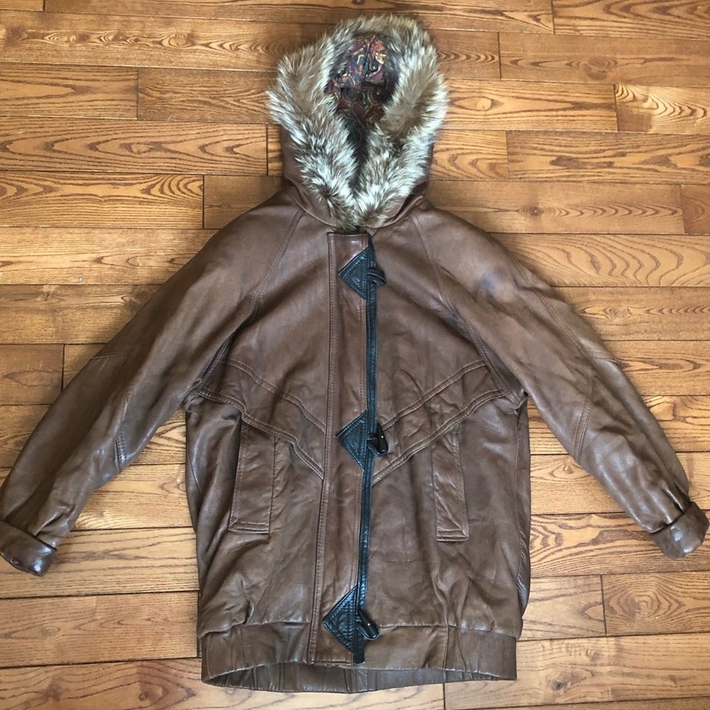 Marvin Richard’s Leather Bomber Jacket